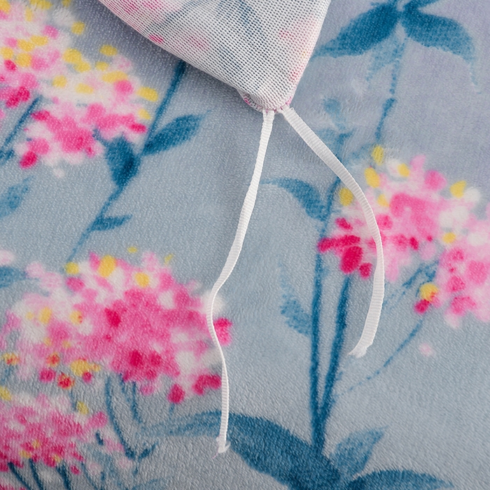 91家纺网 家纺一手货源 找家纺 千嘻汇 2025新款7斤牛奶绒金貂法莱绒床裙款保暖绒四件套 幸运草