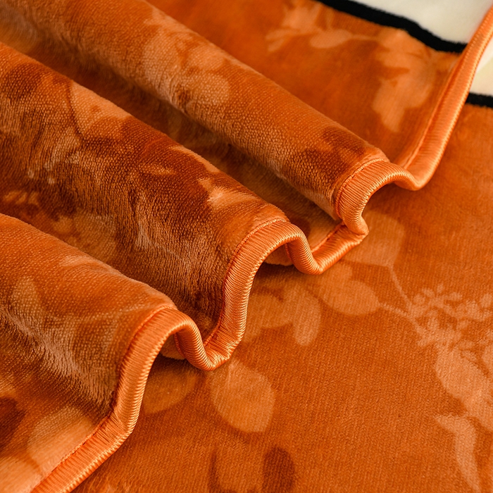 91家纺网 家纺一手货源 找家纺 千嘻汇 2025新款7斤牛奶绒金貂法莱绒床裙款保暖绒四件套 叶韵花染