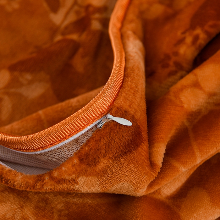 91家纺网 家纺一手货源 找家纺 千嘻汇 2025新款7斤牛奶绒金貂法莱绒床裙款保暖绒四件套 叶韵花染