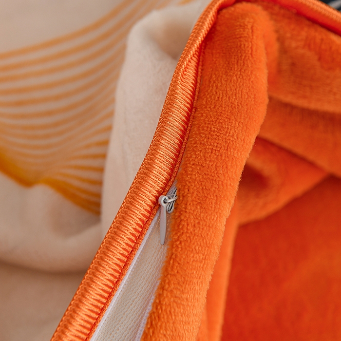 91家纺网 家纺一手货源 找家纺 千嘻汇 2025新款7斤牛奶绒金貂法莱绒床裙款保暖绒四件套 银杏花开