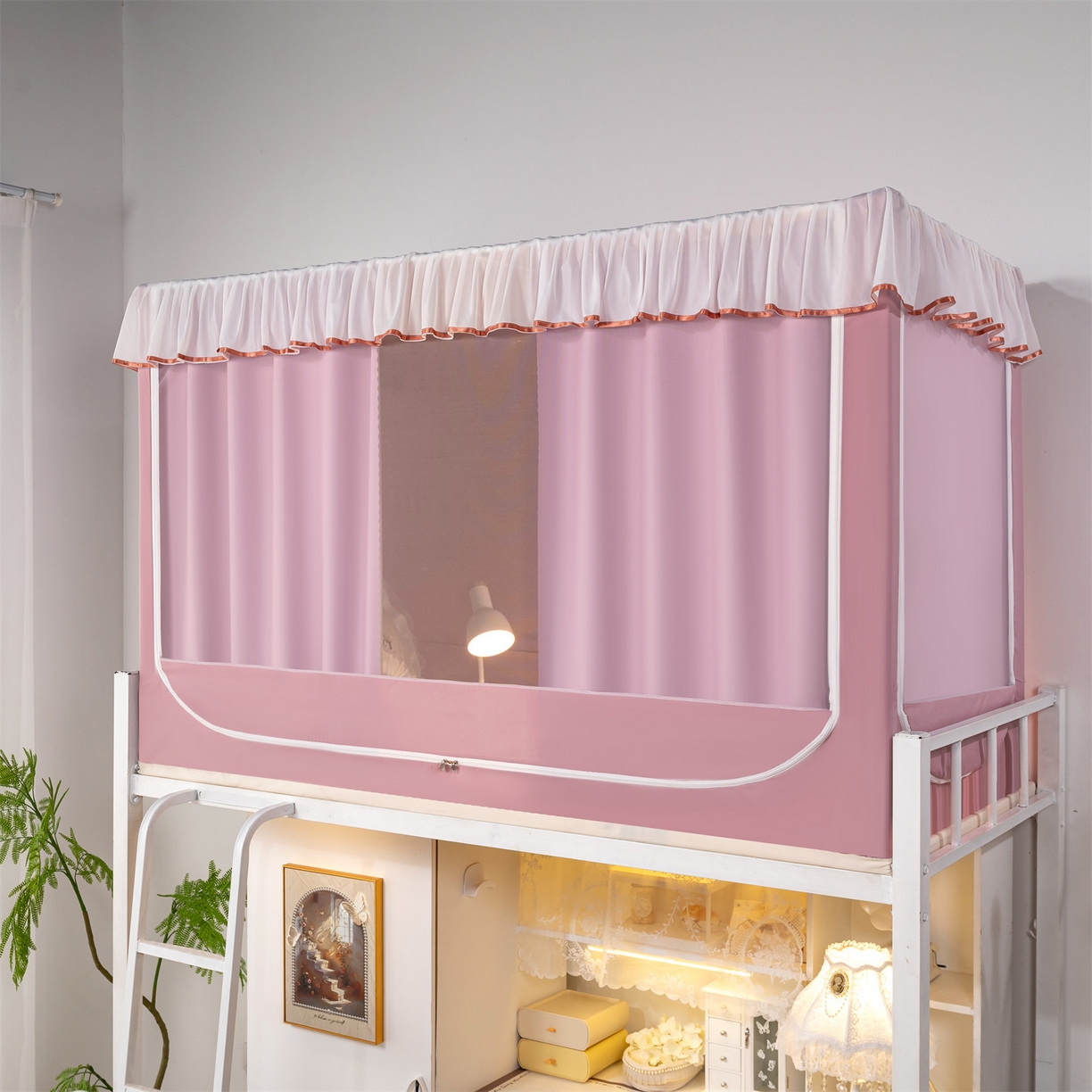 91家纺网 家纺一手货源 找家纺 （总）新太阳蚊帐 2025新款褶皱花边款蚊帐