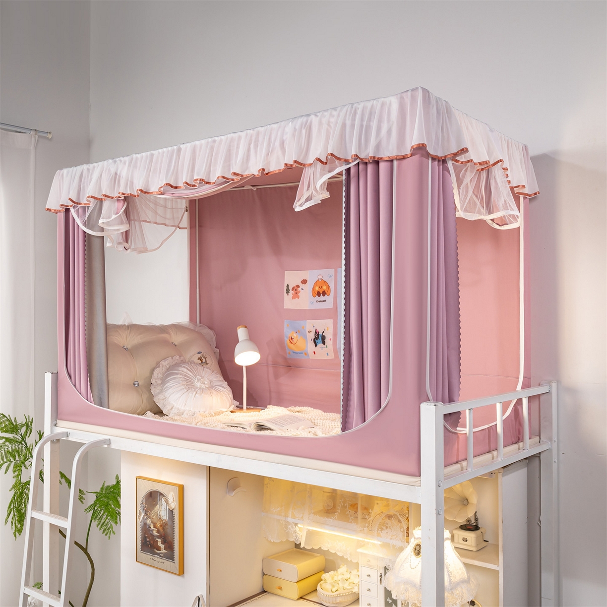 91家纺网 家纺一手货源 找家纺 （总）新太阳蚊帐 2025新款褶皱花边款蚊帐