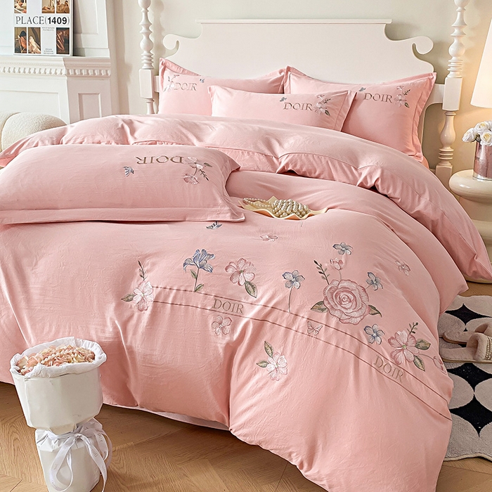 （总）大麦乐田 2025新款刺绣四件套-玫瑰故事