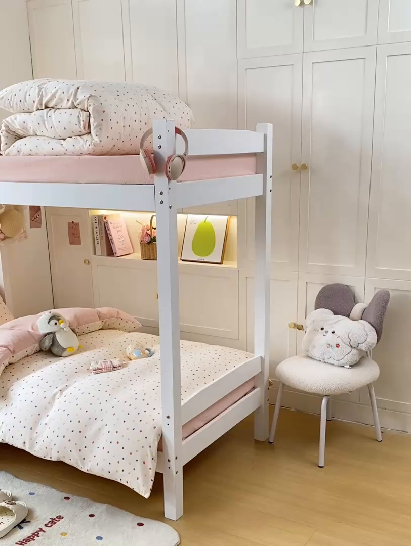 91家纺网 家纺一手货源 找家纺 丽美人家纺 2025新款A类皱皱纱学生宿舍三件套上下铺三件套六件套 QB彩色波点