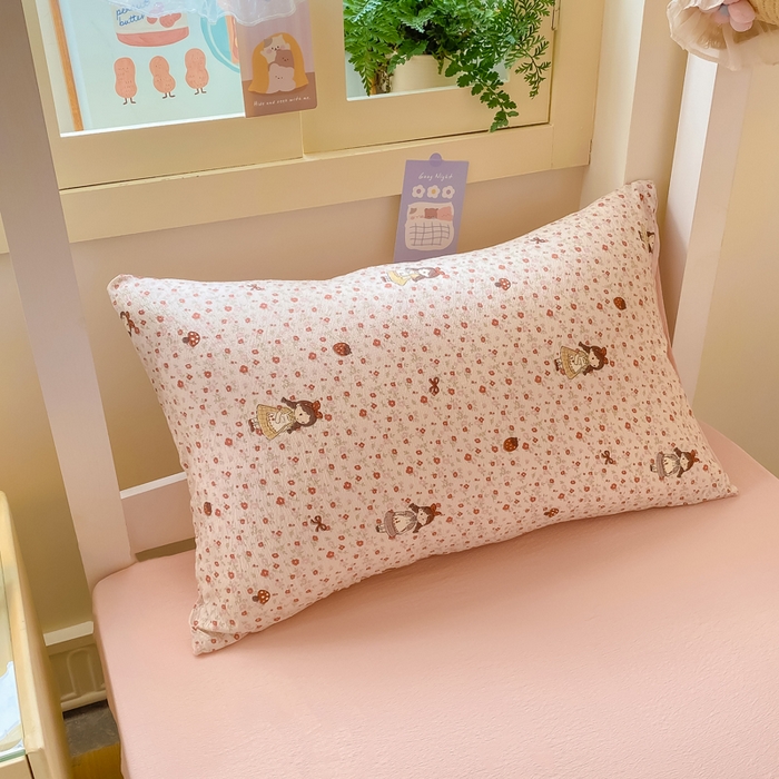 91家纺网 家纺一手货源 找家纺 丽美人家纺 2025新款A类皱皱纱学生宿舍三件套上下铺三件套六件套 QB玛丽