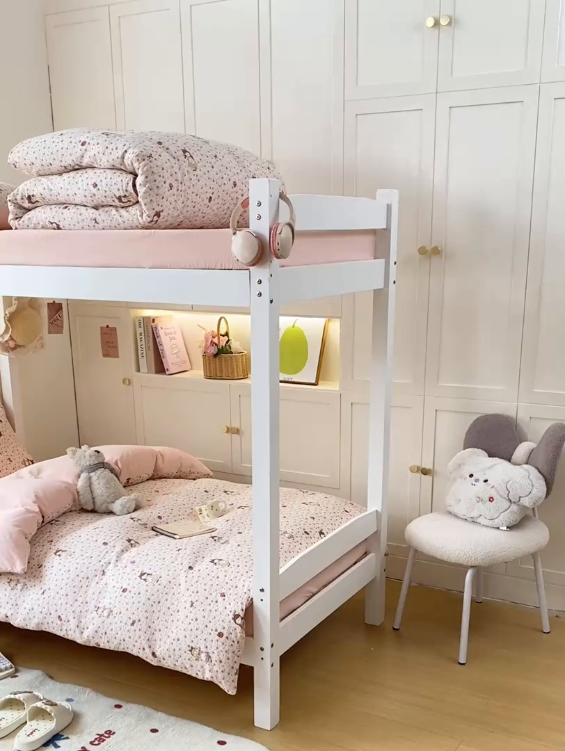 91家纺网 家纺一手货源 找家纺 丽美人家纺 2025新款A类皱皱纱学生宿舍三件套上下铺三件套六件套 QB玛丽