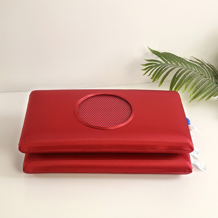 91家纺网 家纺一手货源 找家纺 美丽折家纺 2025新款石榴款加厚凝胶枕复合记忆枕芯枕头枕芯 红宝石