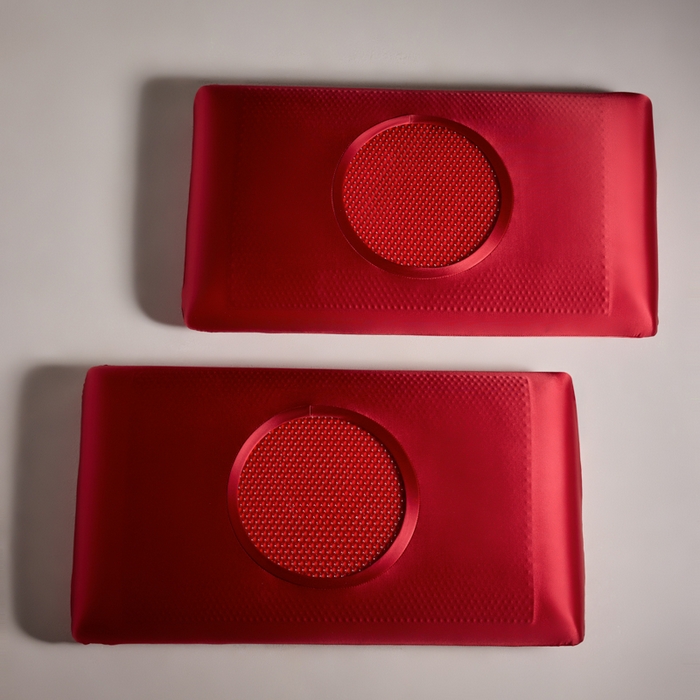 91家纺网 家纺一手货源 找家纺 美丽折家纺 2025新款石榴款加厚凝胶枕复合记忆枕芯枕头枕芯 红宝石