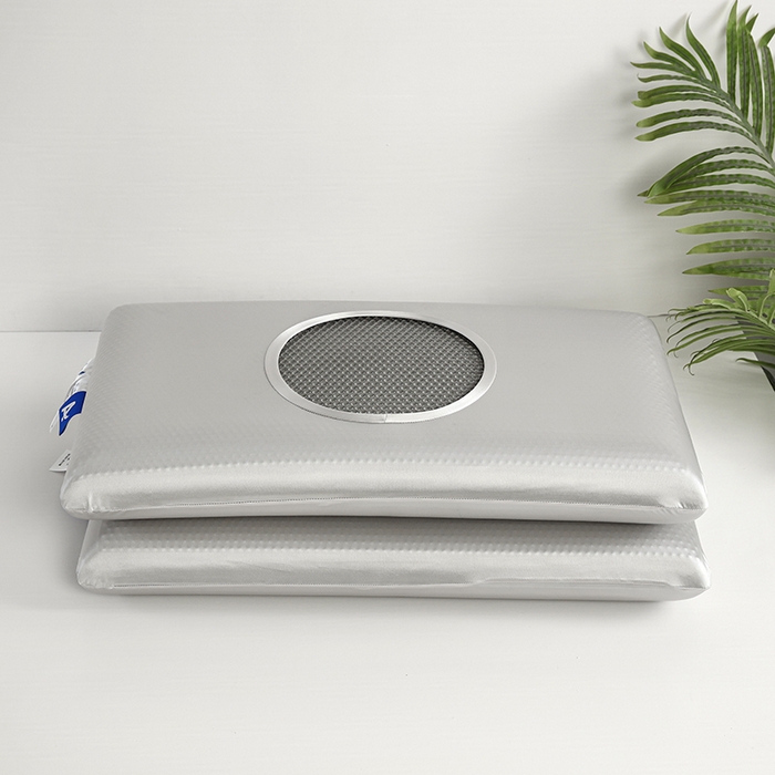 91家纺网 家纺一手货源 找家纺 美丽折家纺 2025新款石榴款加厚凝胶枕复合记忆枕芯枕头枕芯 灰宝石