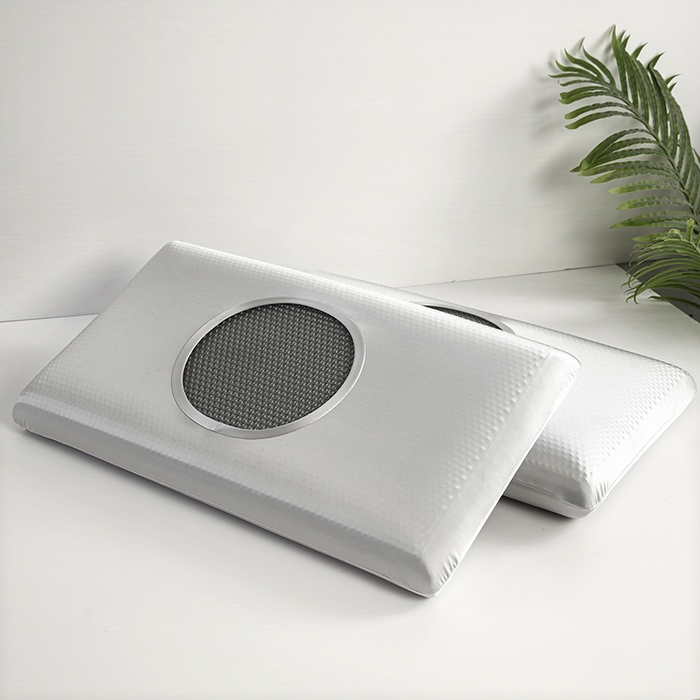 91家纺网 家纺一手货源 找家纺 美丽折家纺 2025新款石榴款加厚凝胶枕复合记忆枕芯枕头枕芯 灰宝石