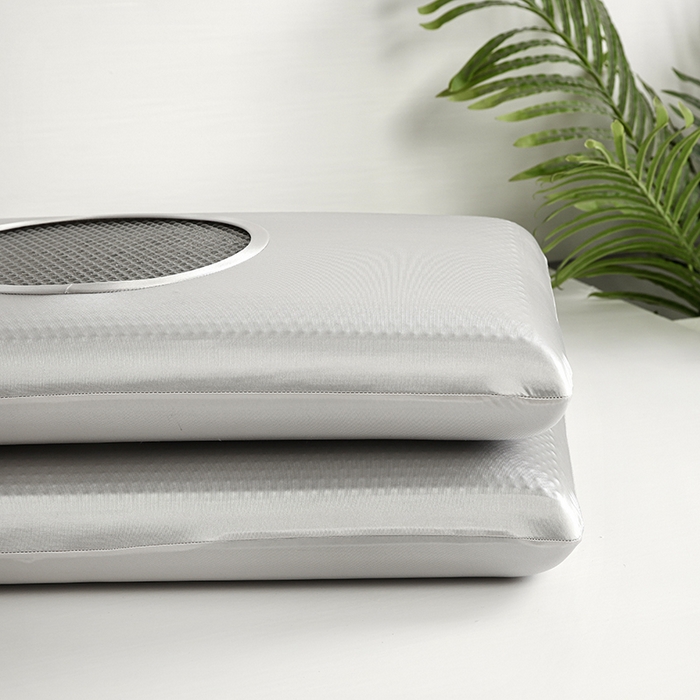 91家纺网 家纺一手货源 找家纺 美丽折家纺 2025新款石榴款加厚凝胶枕复合记忆枕芯枕头枕芯 灰宝石