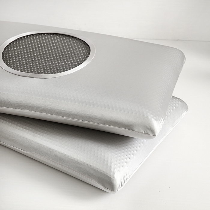 91家纺网 家纺一手货源 找家纺 美丽折家纺 2025新款石榴款加厚凝胶枕复合记忆枕芯枕头枕芯 灰宝石