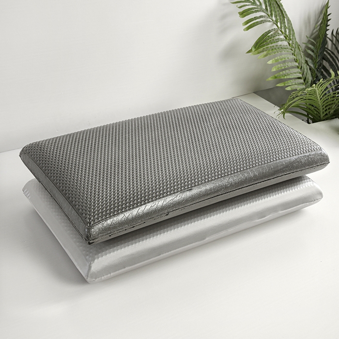 91家纺网 家纺一手货源 找家纺 美丽折家纺 2025新款石榴款加厚凝胶枕复合记忆枕芯枕头枕芯 灰宝石