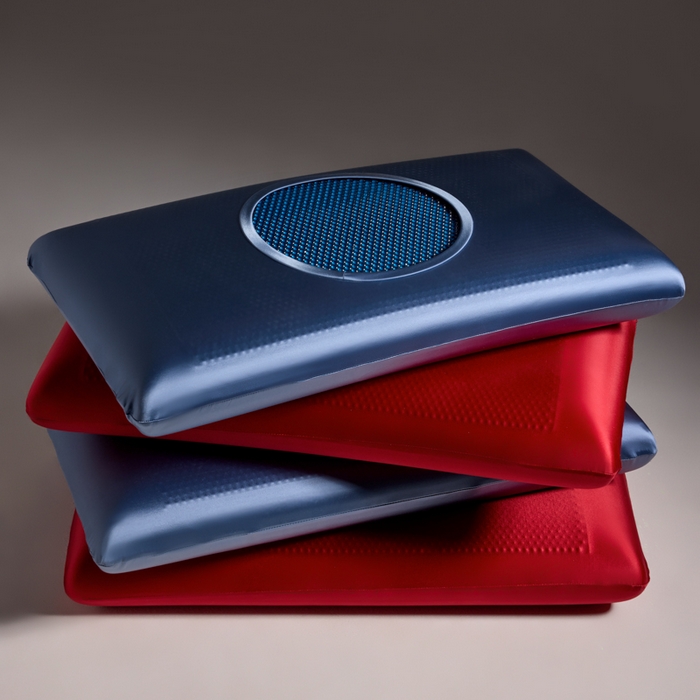 91家纺网 家纺一手货源 找家纺 美丽折家纺 2025新款石榴款加厚凝胶枕复合记忆枕芯枕头枕芯 组合图仅供参考