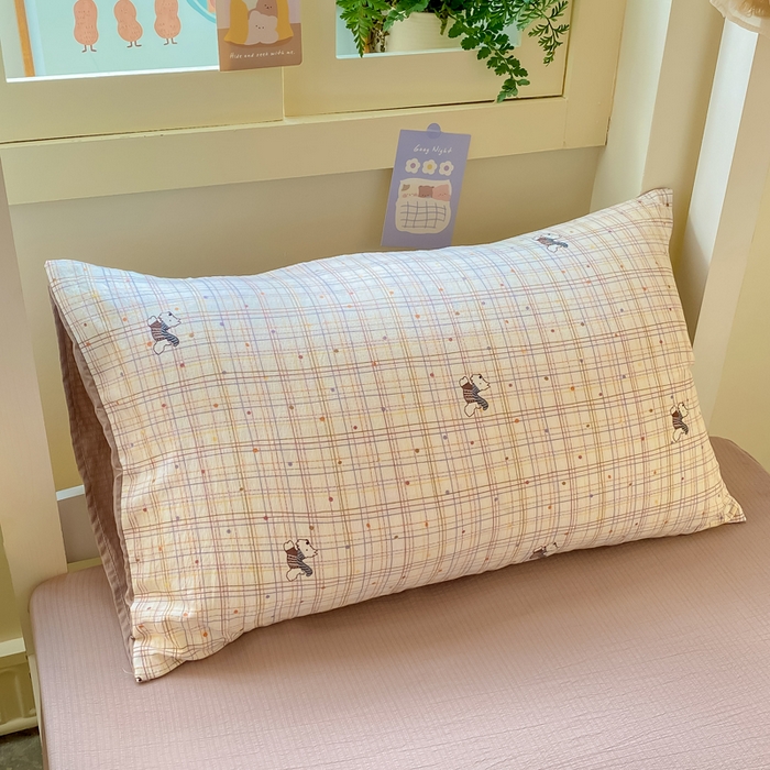 91家纺网 家纺一手货源 找家纺 丽美人家纺 2025新款A类皱皱纱学生宿舍三件套上下铺三件套六件套 QB约克夏