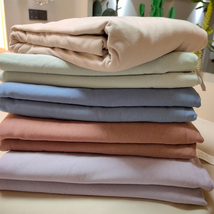 91家纺网 家纺一手货源 找家纺 舒居家纺 2025新款全棉针织棉床笠单床笠床笠单品 实拍组图仅供展示不可下单