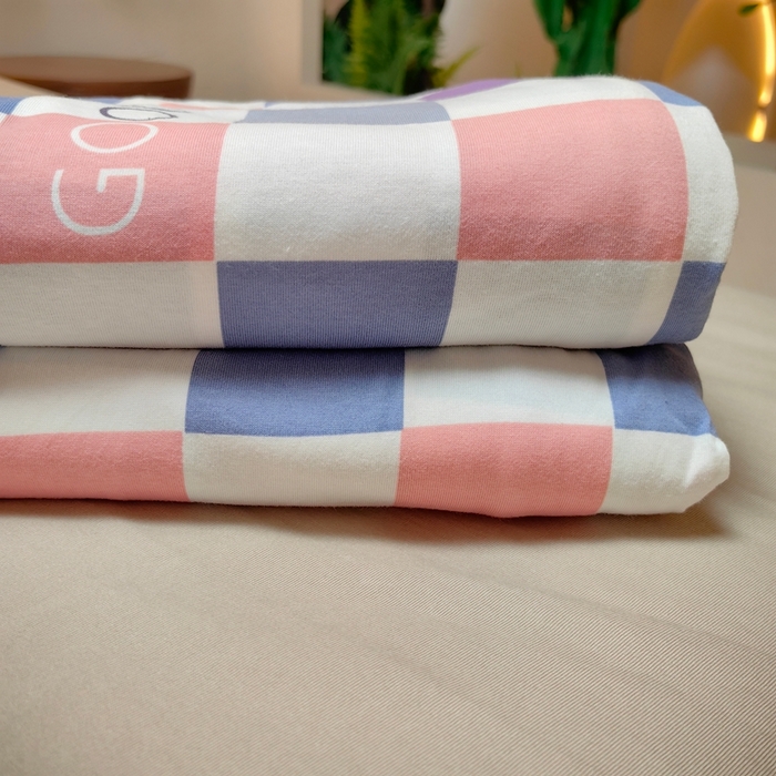 91家纺网 家纺一手货源 找家纺 舒居家纺 2025新款全棉针织棉被套枕套单被套被套单品 实拍组图仅供展示不可下单