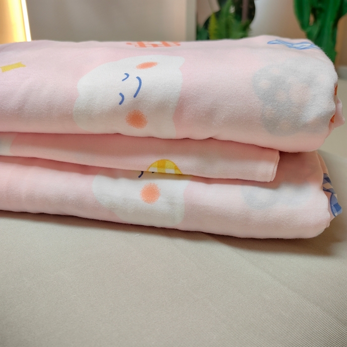 91家纺网 家纺一手货源 找家纺 舒居家纺 2025新款全棉针织棉被套枕套单被套被套单品 实拍组图仅供展示不可下单