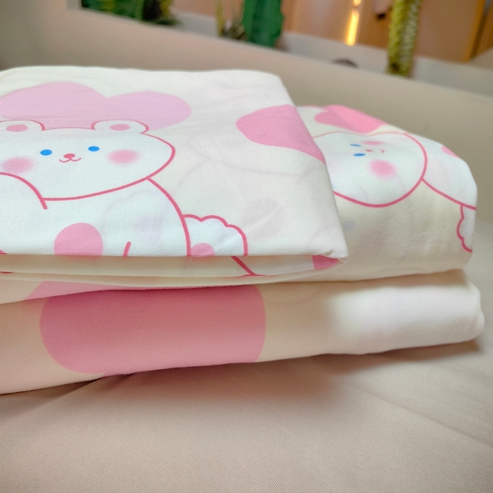 91家纺网 家纺一手货源 找家纺 舒居家纺 2025新款全棉针织棉被套枕套单被套被套单品 实拍组图仅供展示不可下单