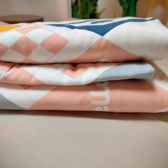 91家纺网 家纺一手货源 找家纺 舒居家纺 2025新款全棉针织棉被套枕套单被套被套单品 实拍组图仅供展示不可下单