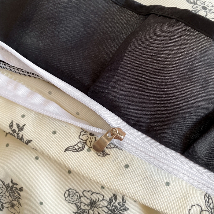 91家纺网 家纺一手货源 找家纺 乐沐家纺 2025新款法式花边夹棉床盖四件套 晨曦