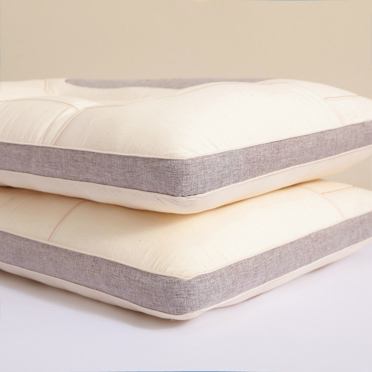 91家纺网 家纺一手货源 找家纺 （总）晚儿 2025新款植萃棉麻枕头枕芯