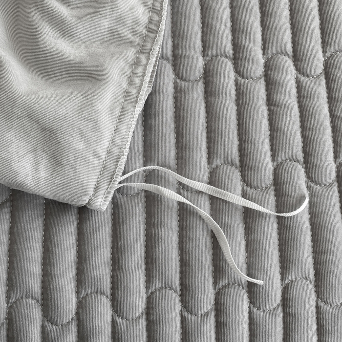 91家纺网 家纺一手货源 找家纺 （总）乐沐家纺 2025新款法式花边夹棉床盖四件套