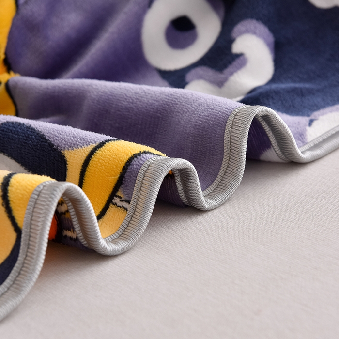 91家纺网 家纺一手货源 找家纺 绒品壹家家纺 2024新款180g7斤牛奶绒印花四件套 遨游星空