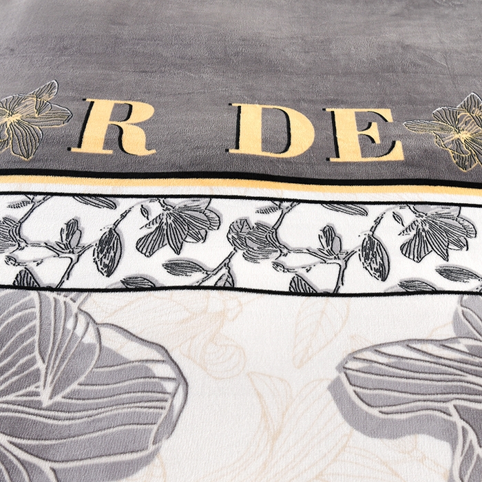 91家纺网 家纺一手货源 找家纺 绒品壹家家纺 2024新款180g7斤牛奶绒印花四件套 高雅人生