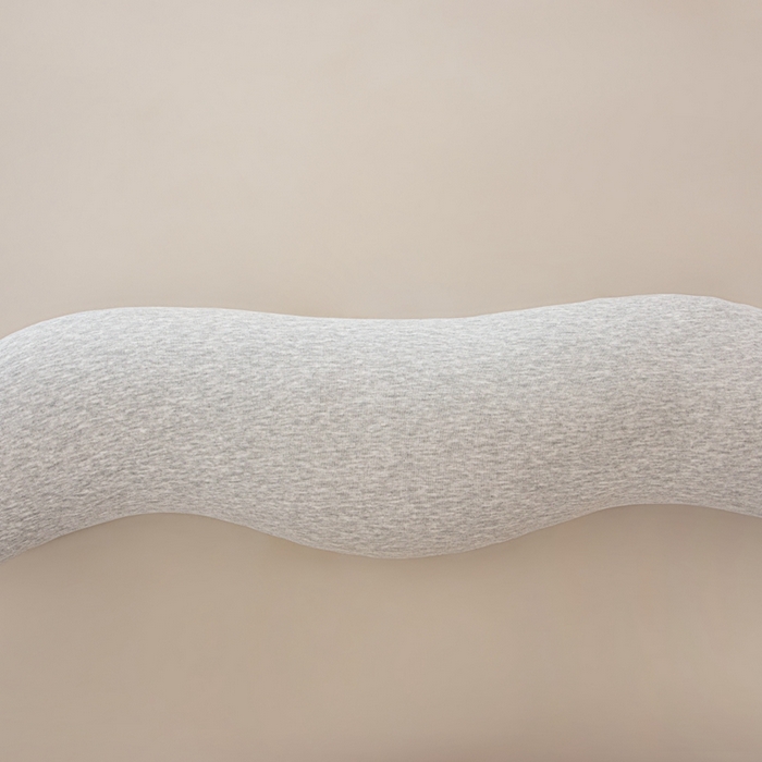 91家纺网 家纺一手货源 找家纺 沐沐家纺 2026新款深睡抱抱枕 浅灰色