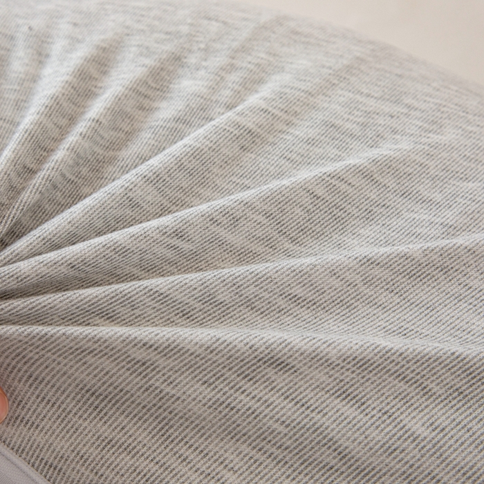 91家纺网 家纺一手货源 找家纺 沐沐家纺 2026新款深睡抱抱枕 浅灰色