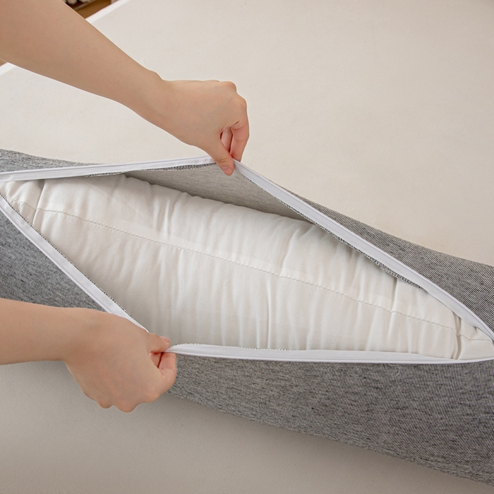 91家纺网 家纺一手货源 找家纺 沐沐家纺 2026新款深睡抱抱枕 深灰色