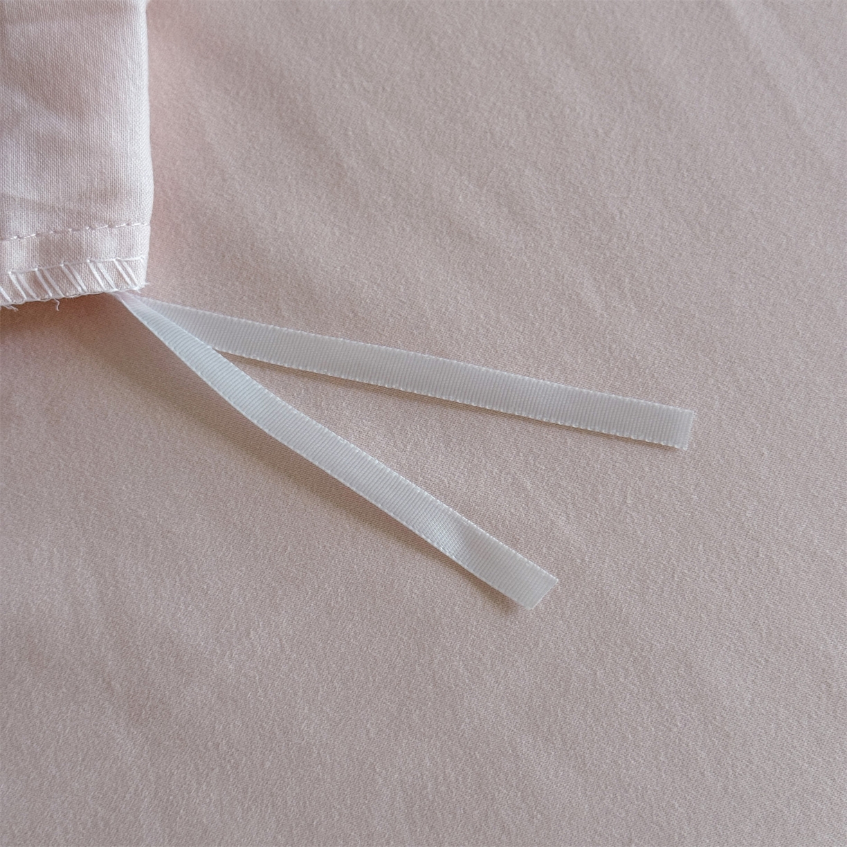 91家纺网 家纺一手货源 找家纺 美娘阁 2025新款长绒棉全棉提花居家款四件套-芙莉亚 芙莉亚（仙粉）