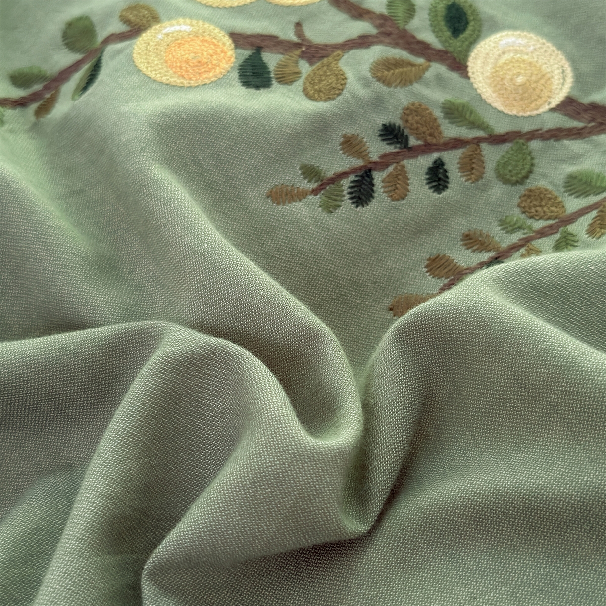 91家纺网 家纺一手货源 找家纺 （总）美娘阁 2025新款长绒棉全棉提花居家款四件套-依初