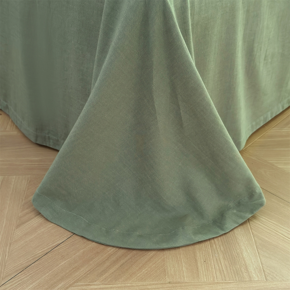 91家纺网 家纺一手货源 找家纺 （总）美娘阁 2025新款长绒棉全棉提花居家款四件套-依初