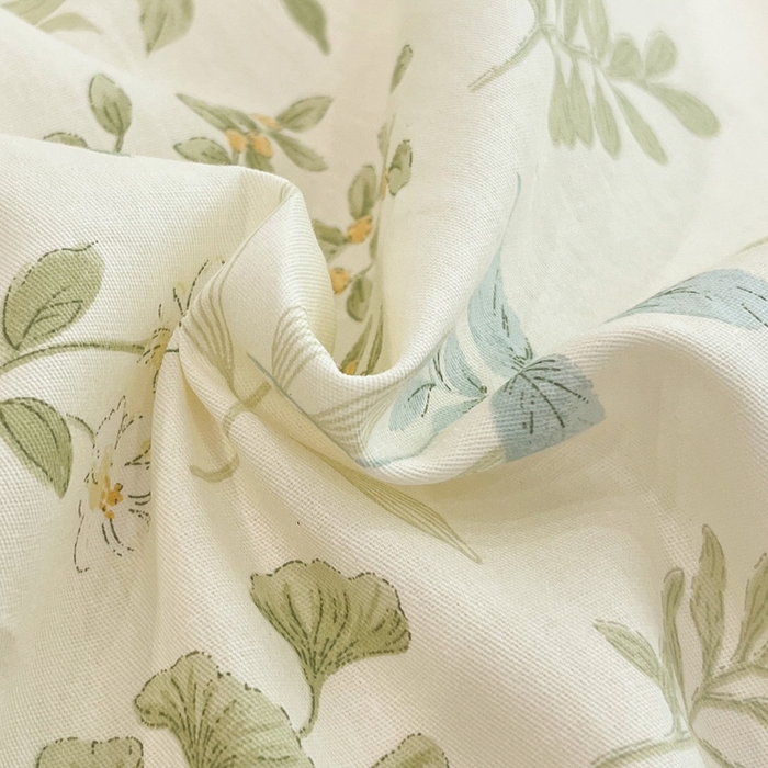 91家纺网 家纺一手货源 找家纺 盛馨家纺 2025年开学季秋冬新品小清新全棉学生三件套四件套床笠四件套跑量款系列 花草之家