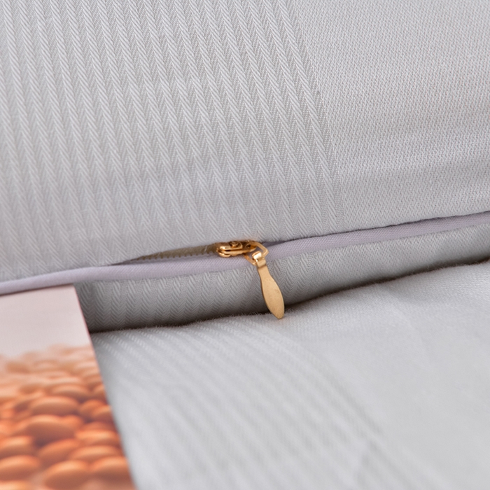 91家纺网 家纺一手货源 找家纺 小牛席业 2025新款全棉小提花大豆被被子被芯冬被 全棉小提花被芯系列 (小提花灰）