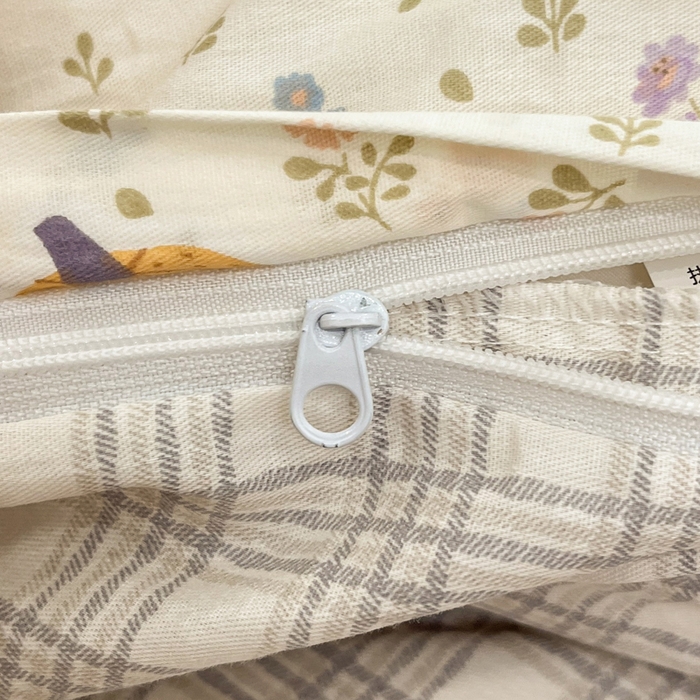 91家纺网 家纺一手货源 找家纺 盛馨家纺 2025年开学季秋冬新品小清新全棉学生三件套四件套床笠四件套跑量款系列 南瓜小熊