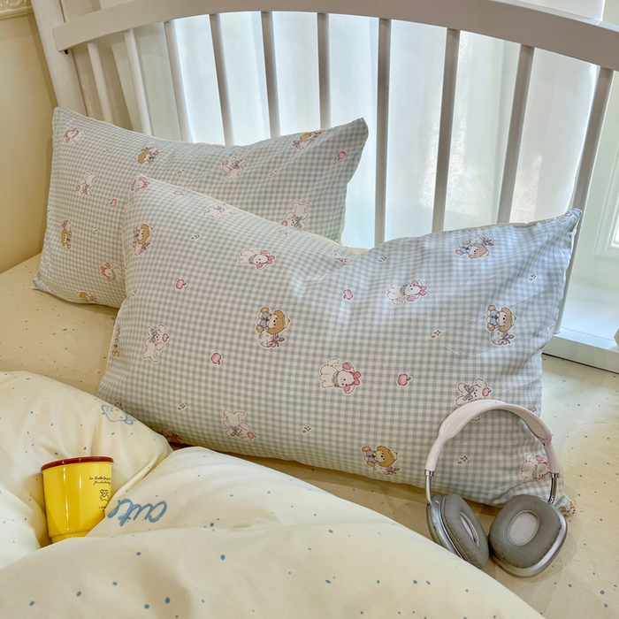 91家纺网 家纺一手货源 找家纺 （总）盛馨家纺 2025年开学季秋冬新品小清新全棉学生三件套四件套床笠四件套跑量款系列