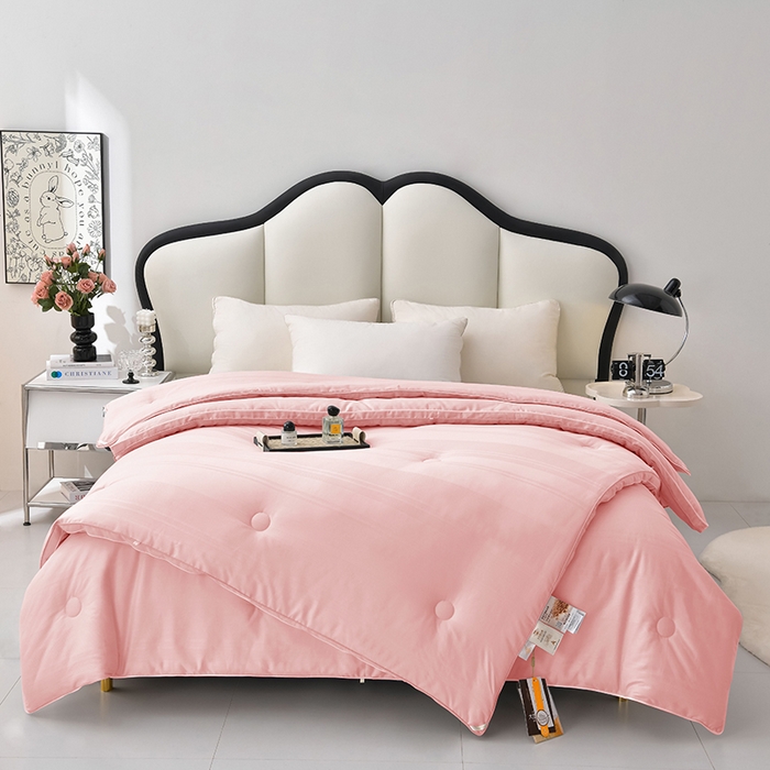 91家纺网 家纺一手货源 找家纺 （总）小牛席业 2025新款全棉小提花大豆立体二合一子母被系列被子被芯冬被双胎被