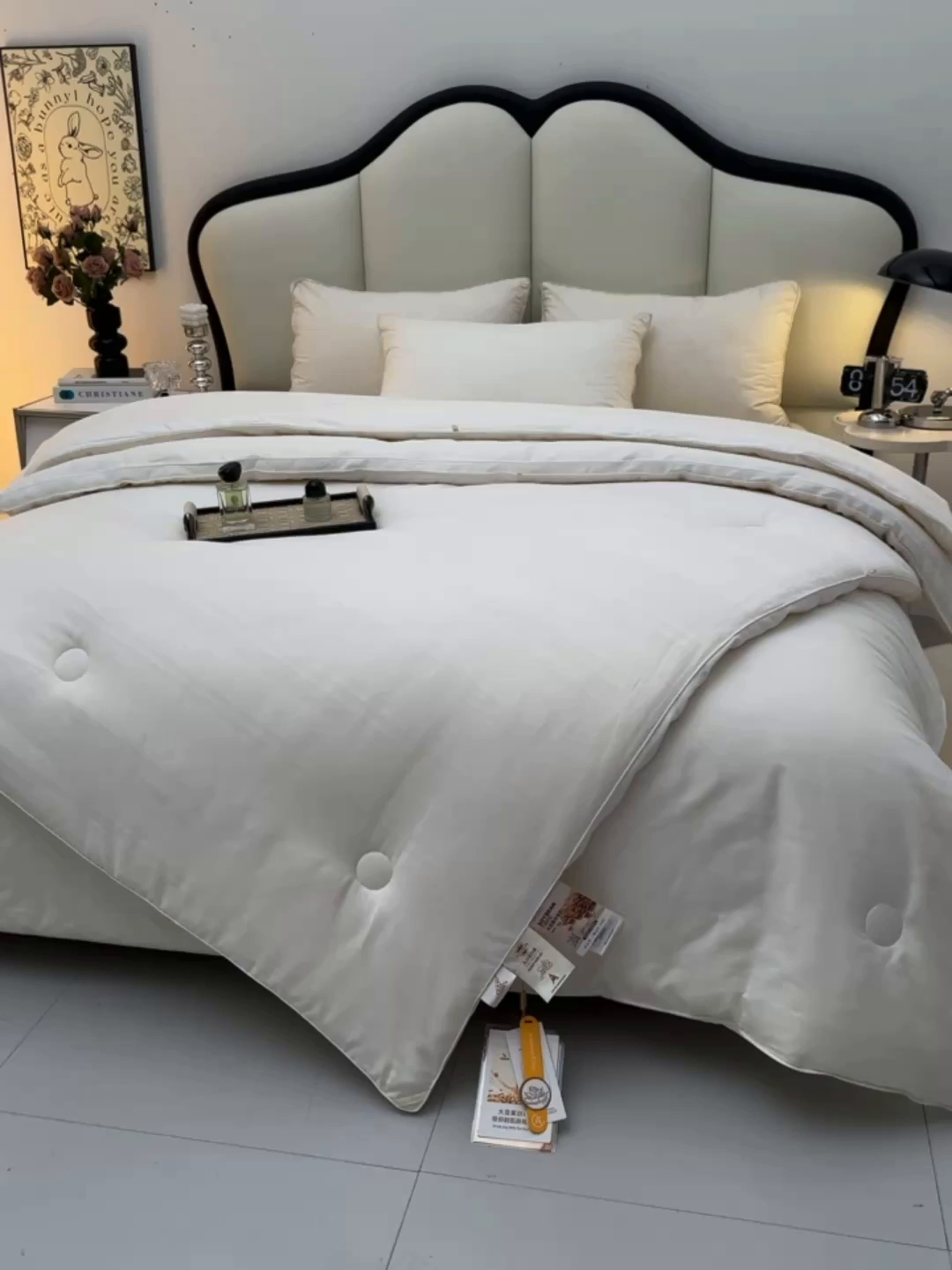 91家纺网 家纺一手货源 找家纺 （总）小牛席业 2025新款全棉小提花大豆立体二合一子母被系列被子被芯冬被双胎被