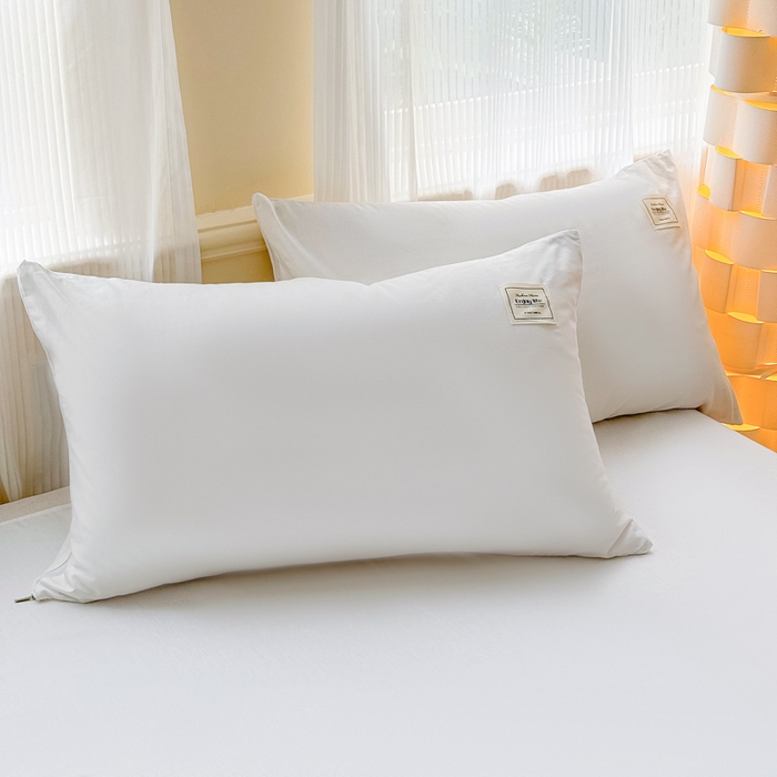 91家纺网 家纺一手货源 找家纺 （总）花香四季家纺 2025新款全棉13376纯棉素色四件套系列单品枕套