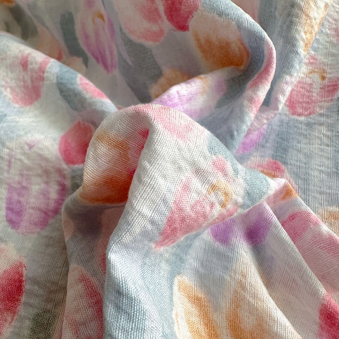 91家纺网 家纺一手货源 找家纺 思诺羽床笠 2025新款A类法式小清新皱皱纱花边蕾丝水洗棉床上四件套宿舍床笠三件套 浓情郁金香