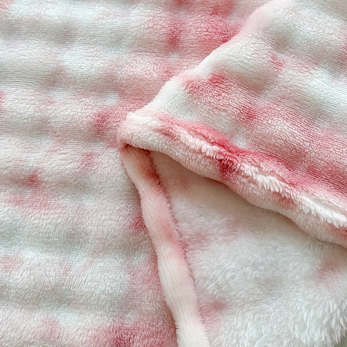 91家纺网 家纺一手货源 找家纺 （总）悦织湾家纺 2025新款炫彩仿兔毛绒泡泡绒牛奶绒法兰绒毛毯休闲毯沙发盖毯跨境外贸出口专供