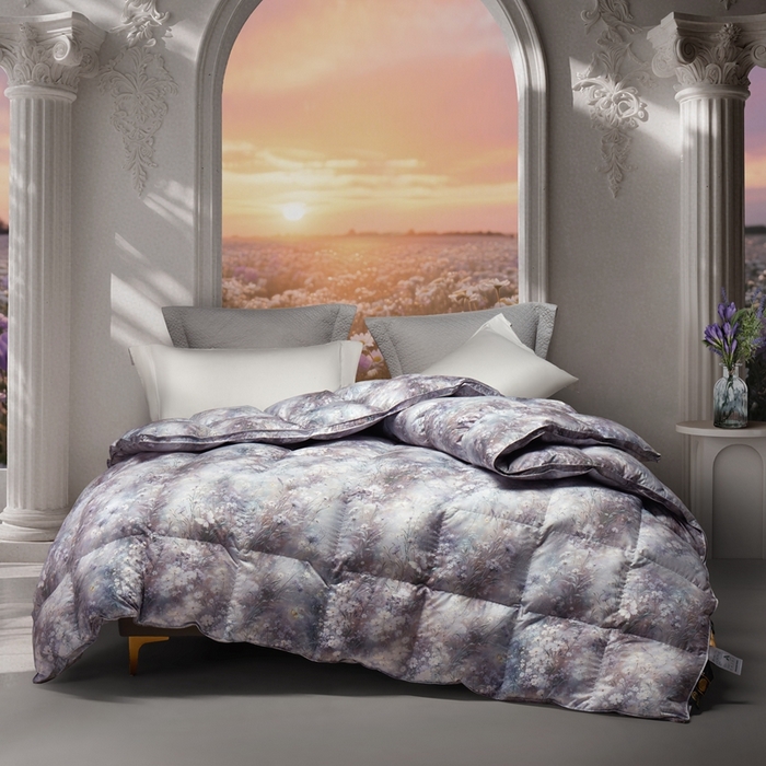 91家纺网 家纺一手货源 找家纺 （总）织梦人羽绒工厂店 2025新款高蓬松羽绒被95鹅绒大牌同款花型