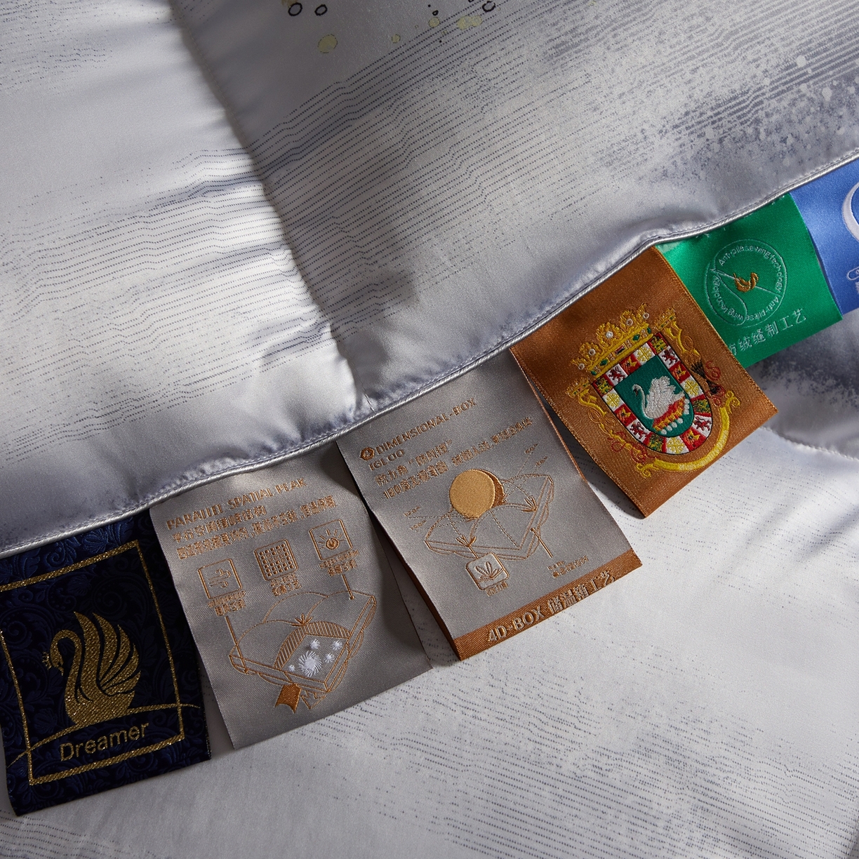 91家纺网 家纺一手货源 找家纺 织梦人羽绒工厂店2025新款羽绒被壳 莫代尔印花-琥珀之光紫