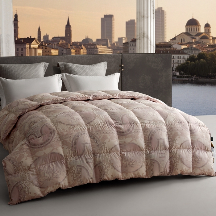 91家纺网 家纺一手货源 找家纺 （总）织梦人羽绒工厂店 2025新款高蓬松羽绒被95鹅绒大牌同款花型