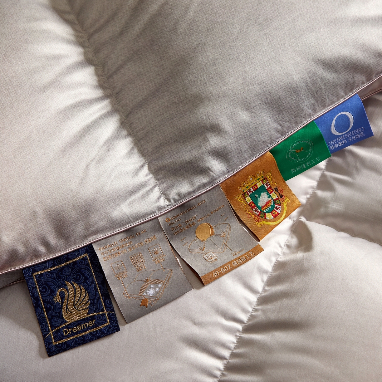 91家纺网 家纺一手货源 找家纺 织梦人羽绒工厂店2025新款羽绒被壳 莫代尔印花-忆江南桔