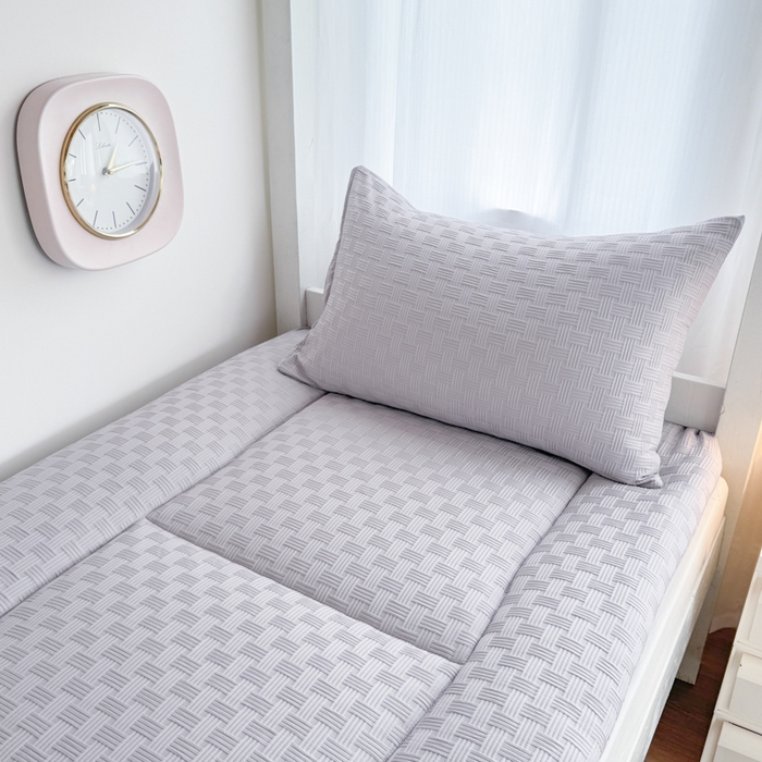 91家纺网 家纺一手货源 找家纺 美宜家 2025新款无印风学生棉花床垫母婴类新疆棉花床垫子软垫家用宿舍床褥垫被单双人出租屋铺底 良品灰