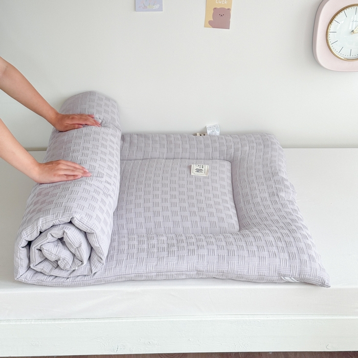 91家纺网 家纺一手货源 找家纺 美宜家 2025新款无印风学生棉花床垫母婴类新疆棉花床垫子软垫家用宿舍床褥垫被单双人出租屋铺底 良品灰